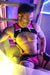 BREEDWELL Tanktop Neo Camo Tank - Harness Flesh Mesh in Neon Pink 15 - SexyMenUnderwear.com