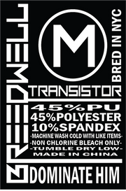 BREEDWELL Transistor Shorts Perforated Vegan Leather Short in White 317