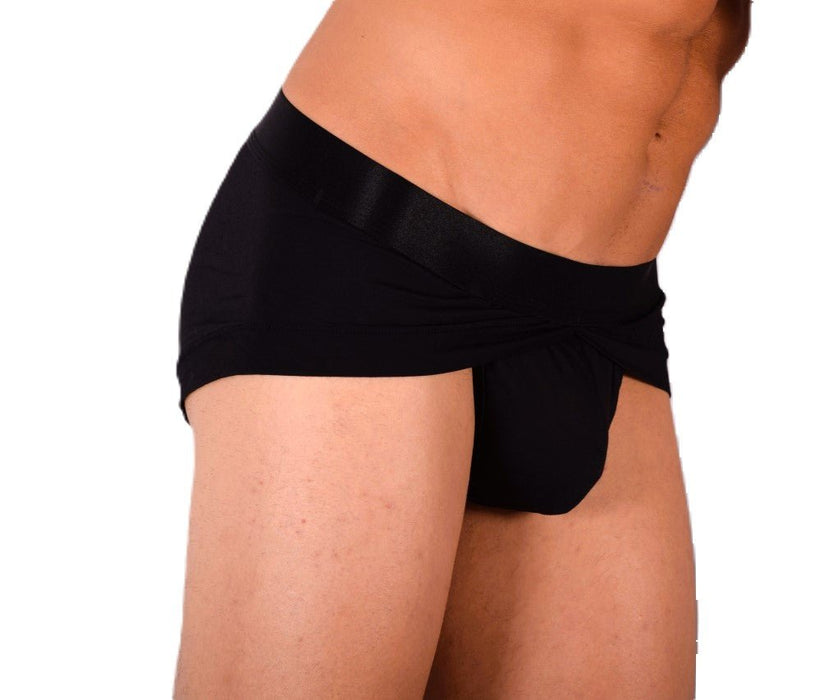 Briefs SMU Sexy Fashion Brief Black 87657 MX12 - SexyMenUnderwear.com