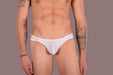 Briefs SMU Underwear Mini Sheer White Brief 33373 MX11 - SexyMenUnderwear.com