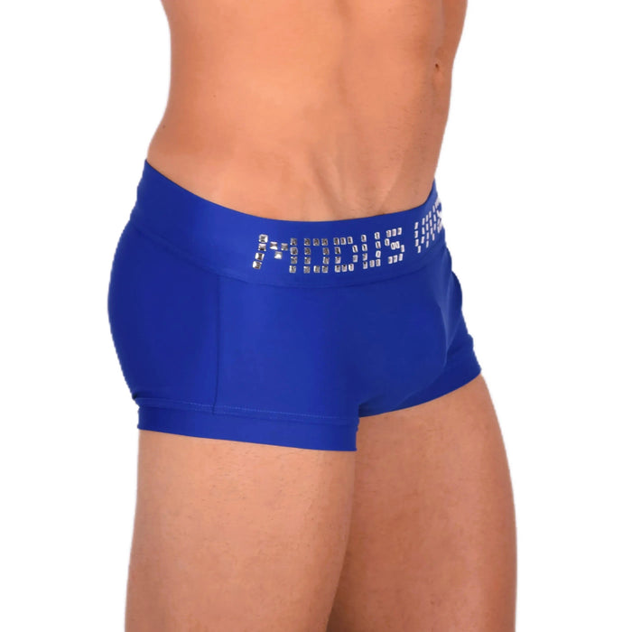 Modus Vivendi Swimwear Metallic Brand Brazil Swim-Trunk Blue BS1821 22