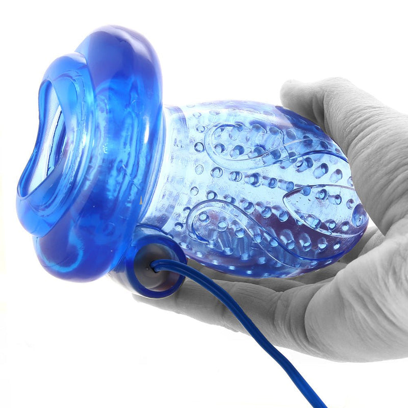 CalExotic Masturbator Maestro Vibrating Jelly Masturbator 4 - Functions2