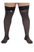 CandyMan Mens Mesh Thigh Highs With Matching Lace in Black 99533X O/S 3 - SexyMenUnderwear.com