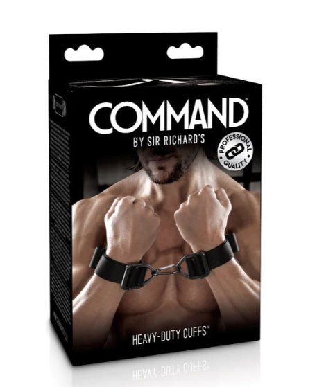 COMMAND By Sir Richard's Heavy Duty Cuffs SX3 - SexyMenUnderwear.com