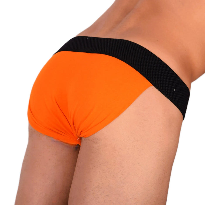 Customisable Briefs Modus Vivendi Brief Buddha Sumo Orange 10512 24 - SexyMenUnderwear.com