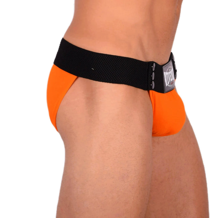 Customisable Briefs Modus Vivendi Brief Buddha Sumo Orange 10512 24 - SexyMenUnderwear.com