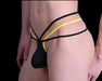 Daniel Alexander Thong Men Sexy Underwear Black Dal022 MX1 - SexyMenUnderwear.com