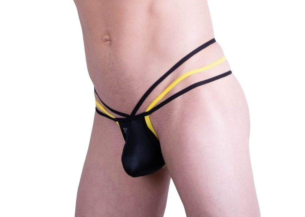 Daniel Alexander Thong Men Sexy Underwear Black Dal022 MX1 - SexyMenUnderwear.com