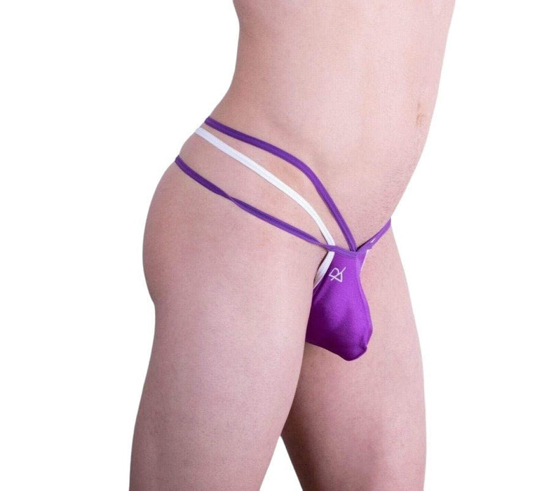 Daniel Alexander Thong Sexy String Romantic purple Dal022 MX1 - SexyMenUnderwear.com