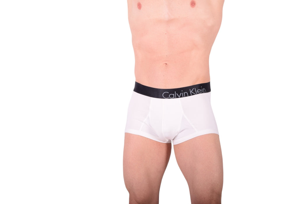 Small Calvin Klein Boxer cK'One Cotton Trunk White U8902 1