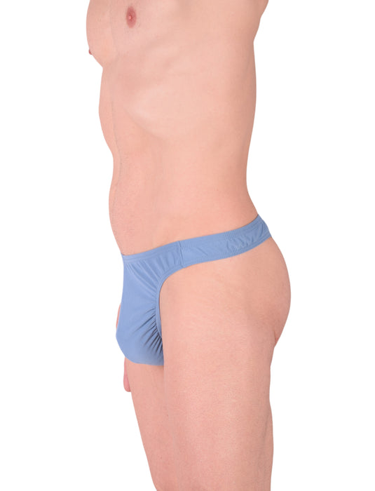 Small Gregg Homme So Cool Thong 26004 Steel Blue MX9-1