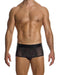 Delusion Boxer Elastic Knitted Lurex Yarns Black Jacquard 02521 B87 - SexyMenUnderwear.com