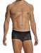 Delusion Boxer Elastic Knitted Lurex Yarns Black Jacquard 02521 B87 - SexyMenUnderwear.com