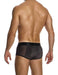 Delusion Boxer Elastic Knitted Lurex Yarns Black Jacquard 02521 B87 - SexyMenUnderwear.com