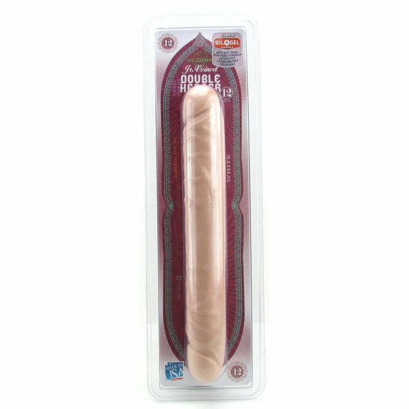 DOC JOHNSON Dildo 12'' Realistic JR.VEINED Double Header Flexible2