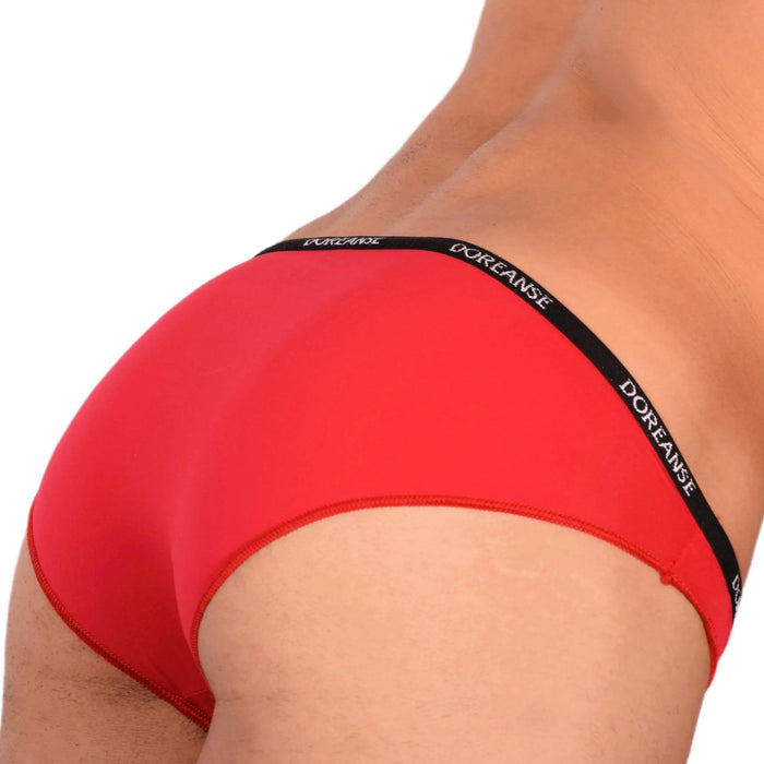 Doreanse Aire Brief Low - Rise & Lean Bikini Cut Briefs Red 1395 114