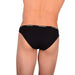 Doreanse Aire Briefs Low - Rise & Lean Bikini Cut Brief Black 1395 11 - SexyMenUnderwear.com