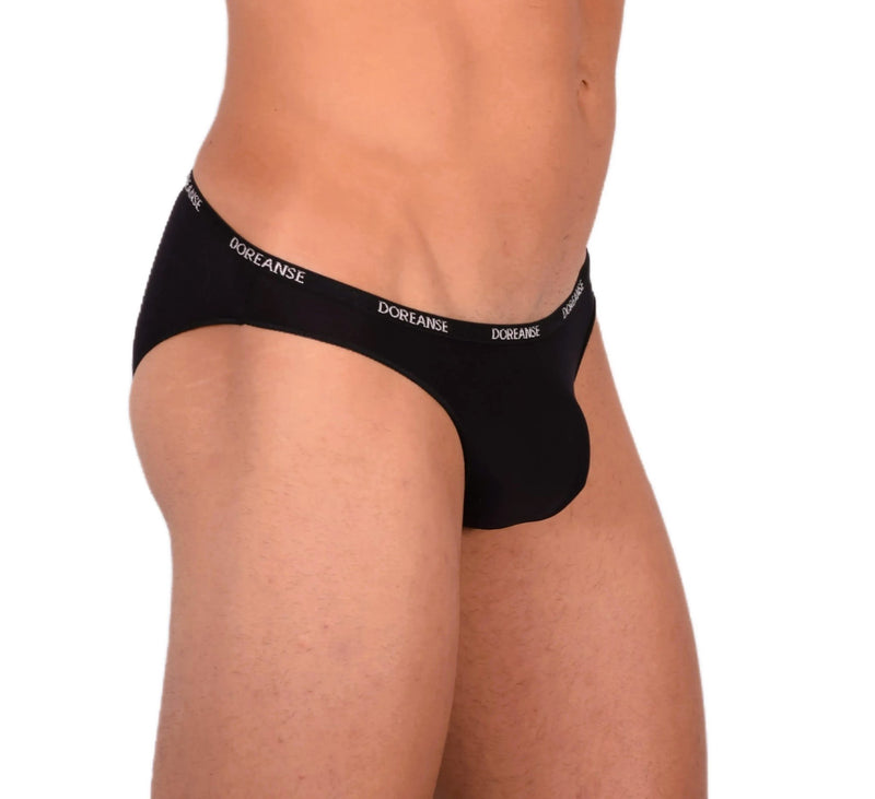 Doreanse Aire Briefs Low - Rise & Lean Bikini Cut Brief Black 1395 118