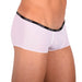 DOREANSE Aire Mini Trunk Super Low Rise Mens Boxer White 1590 9 - SexyMenUnderwear.com