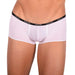 DOREANSE Aire Mini Trunk Super Low Rise Mens Boxer White 1590 9 - SexyMenUnderwear.com