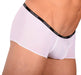 DOREANSE Aire Mini Trunk Super Low Rise Mens Boxer White 1590 9 - SexyMenUnderwear.com