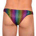 Doreanse Bikini Disco Briefs Low - Rise & Lean Cut Brief In Rainbow 1373 12 - SexyMenUnderwear.com