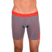 Doreanse Boxer Brief Micro Modal Casual Cotton Grey - Red Combo 1754 10 - SexyMenUnderwear.com