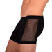 Doreanse Boxer Brief With Side Mesh Panel 1761 Black 5 - SexyMenUnderwear.com