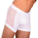 Doreanse Boxer Brief With Side Mesh Panel 1761 White 5 - SexyMenUnderwear.com