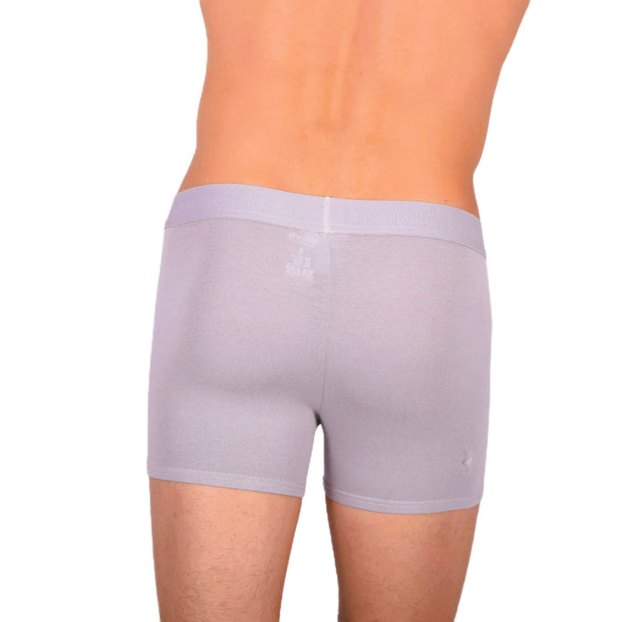 DOREANSE Boxer Casual Cotton Modal Boxer Smoke Grey 1755 10 - SexyMenUnderwear.com