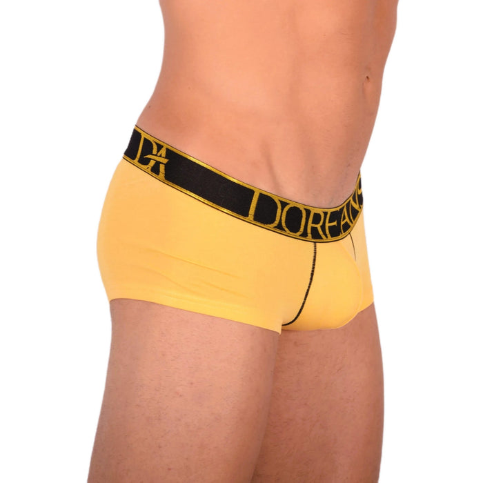 Doreanse Boxer Pouch Trunks Yellow 1725 11 - SexyMenUnderwear.com