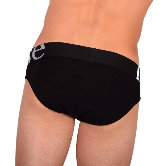 DOREANSE Brief Slips Reforming Pouch Reforming Black 1225 11 - SexyMenUnderwear.com