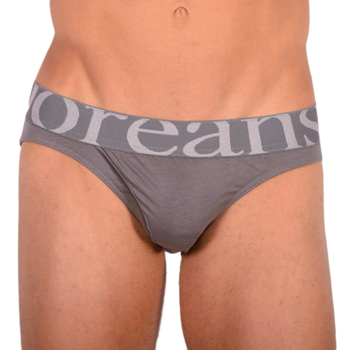 DOREANSE Brief Slips Reforming Pouch Reforming Grey 1225 11 - SexyMenUnderwear.com