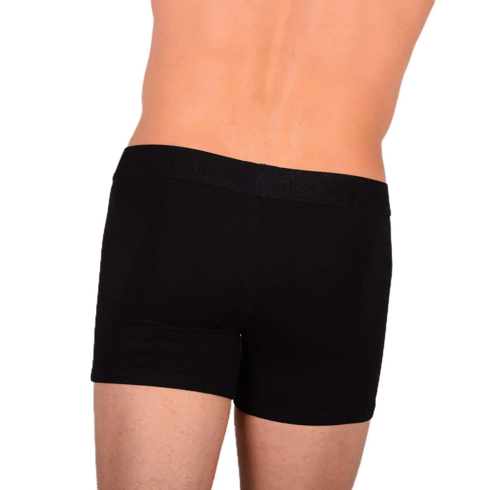 DOREANSE Casual Cotton Boxer Super Soft Modal Boxer Black 1755 10 - SexyMenUnderwear.com