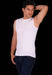 DOREANSE Classic Tank Top Muscle Tank White 2235 4A - SexyMenUnderwear.com