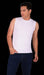 DOREANSE Classic Tank Top Muscle Tank White 2235 4A - SexyMenUnderwear.com