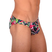 Doreanse Flamingo Splash Paint Print Casual Brief Herren Slips Homme 1361 83