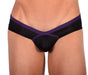 DOREANSE Men Brief Boost Cheeky Silk Fabric Underwear Men Black 1377 112