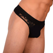 DOREANSE Men Thong Feel Naked Bikini Thong Sous Vetement Homme Dentelle 1252 116