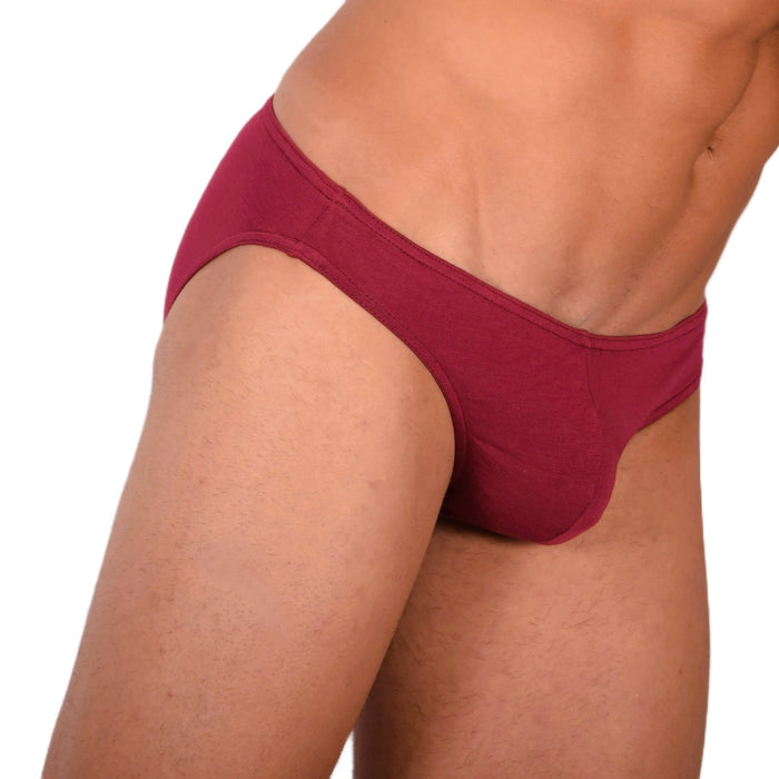 Doreanse Mens and boys Mini Briefs Slips Casual Underwear Red 1281 13 - SexyMenUnderwear.com