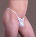 DOREANSE Mens G String Silver Snake Print Thong 1326 1A - SexyMenUnderwear.com