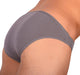 DOREANSE Mens Micro Briefs Sexy Fashion Cotton Modal Lycra Slip Gray 1281 13 - SexyMenUnderwear.com