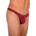 DOREANSE Mens String Underwear Euro Mens Thong Claret - Red 1392 94