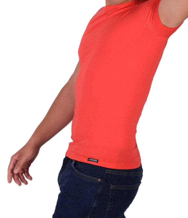 DOREANSE Mens T-Shirt High Quality Coton Red 2535 2 - SexyMenUnderwear.com