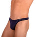 DOREANSE Mens Thongs Soft Cotton String Navy 1392 9 - SexyMenUnderwear.com