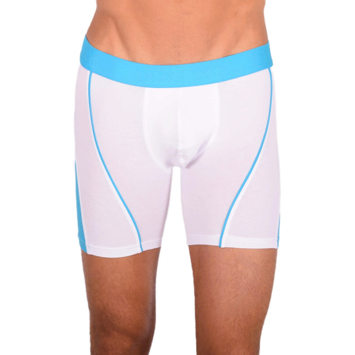 Doreanse Micro Modal Casual Cotton Boxers Blue - White Combo 1754 10 - SexyMenUnderwear.com