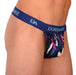 Doreanse Modal Thongs Silky Soft Mens String Neon Sports 1234 124