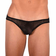 Doreanse Sheer Mini Briefs Mens Underwear Night Tease Black 1301 84