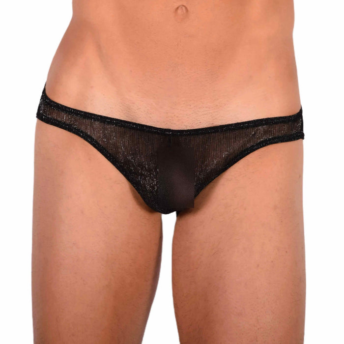 Doreanse Sheer Mini Briefs Mens Underwear Night Tease Black 1301 8 - SexyMenUnderwear.com