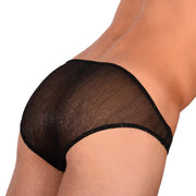 Doreanse Sheer Mini Briefs Mens Underwear Night Tease Black 1301 83